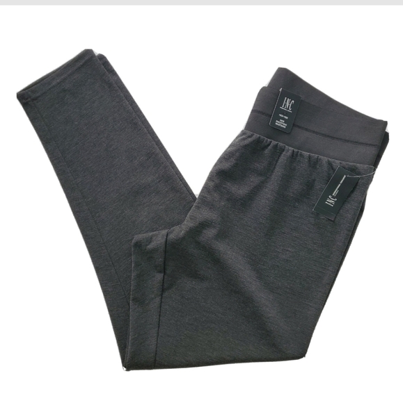 NEW INC International Concepts Grey Leggings - Picture 1 of 4